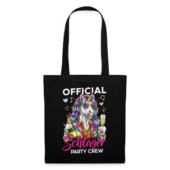 Official Schlager Party Crew - Tote Bag - black - Front