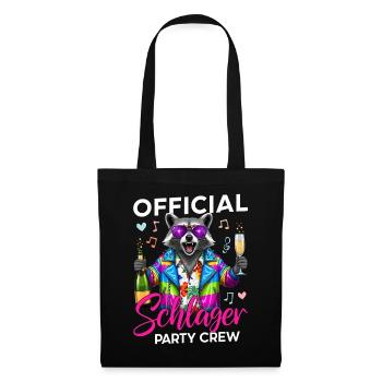 Official Schlager Party Crew - Tote Bag - black - Front