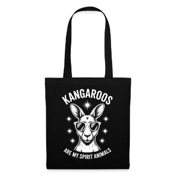 Kangaroo Saying Kangaroo Funny Kangaroo Gift - Tote Bag - black - Front