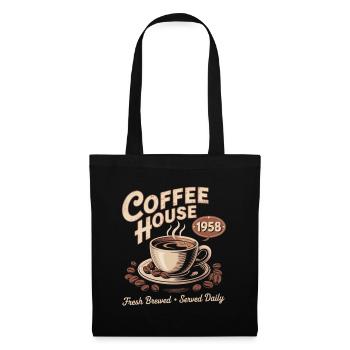 Vintage Coffee Advertising - Tote Bag - black - Front