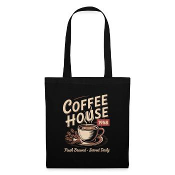 Vintage Coffee Advertising - Tote Bag - black - Front