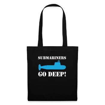 5. Juli Submarine Marine USA Uboot Veteran - Stoffbeutel - Schwarz - Vorne