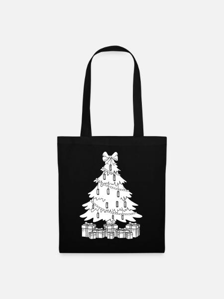 Harmonica Musican Christmas Tree Harmonica - Stoffbeutel - Schwarz