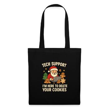 Support technique Je suis ici pour supprimer vos cookies - Sac en tissu - noir - Devant