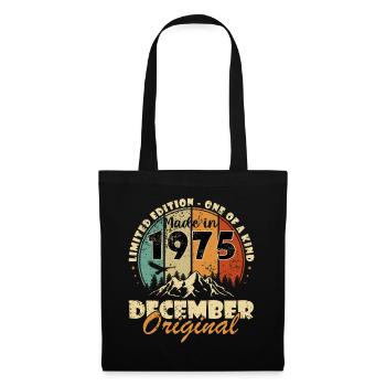 Décembre 1975 Jubilé 1975 Décembre - Sac en tissu - noir - Devant