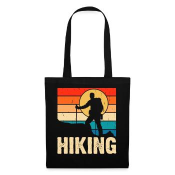 Hiking Retro - Tote Bag - black - Front