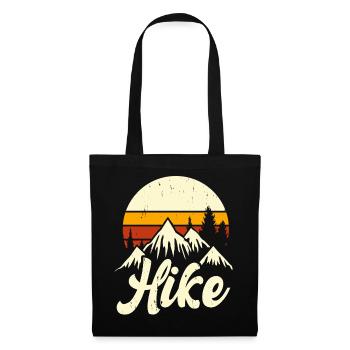Hiking Retro - Tote Bag - black - Front