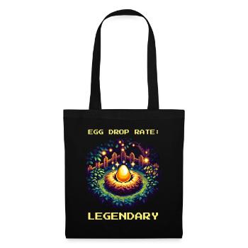 Legendary Egg Rate | Gamer Humor - Tote Bag - black - Front