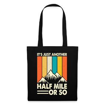 Hiking Hiker Mountaineer Gift - Tote Bag - black - Front