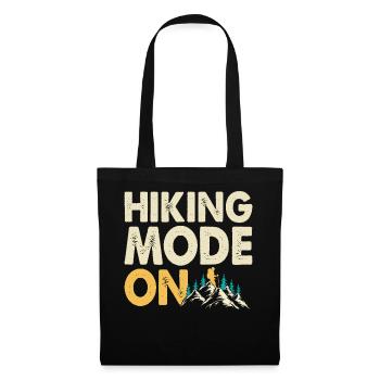 Hiking Hiker Mountaineer Gift - Tote Bag - black - Front