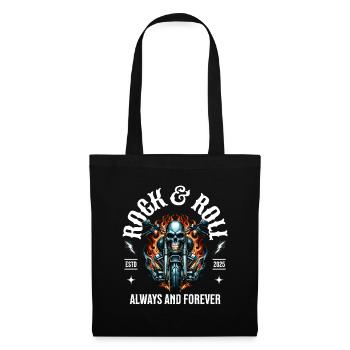 Rock and Roll Always and Forever Rockabilly 2025 - Stoffbeutel - Schwarz - Vorne