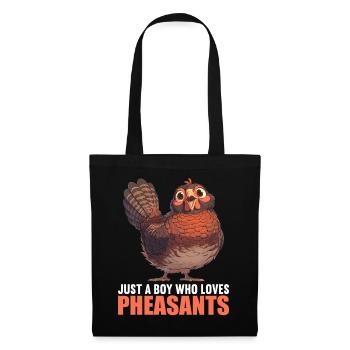 Pheasants Pheasant - Tote Bag - black - Front