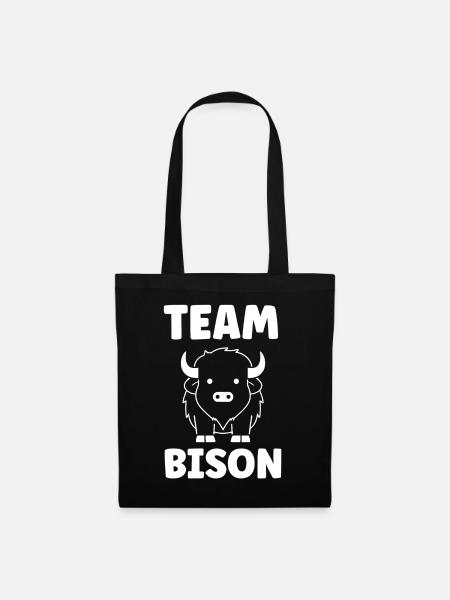 Bison - Stoffbeutel - Schwarz