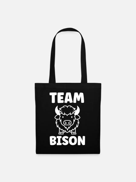 Bison - Stoffbeutel - Schwarz