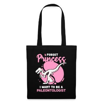 Paleontologist Dream Princess - Tote Bag - black - Front