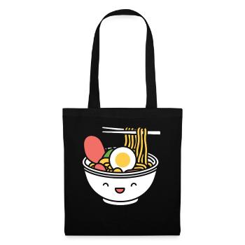Ramen - Stoffbeutel - Schwarz - Vorne