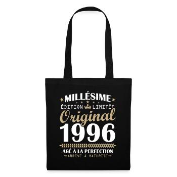 Vintage 1996 Original 30th Anniversary Gift - Tote Bag - black - Front