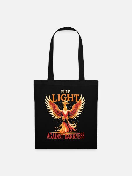 Phoenix Mythologische Kreaturen - Stoffbeutel - Schwarz