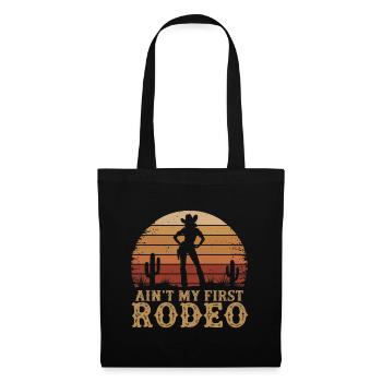 Western Vintage - Sac en tissu - noir - Devant