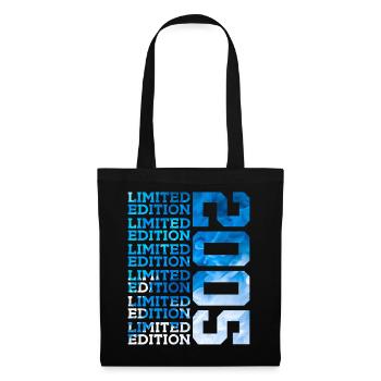 ÉDITION LIMITÉE 2005 21 ANS 21E ANNIVERSAIRE - Sac en tissu - noir - Devant