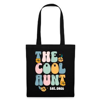 The Cool Aunt Est 2026 - Tote Bag - black - Front
