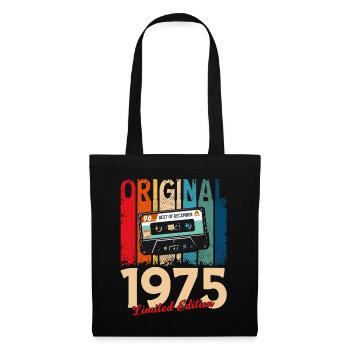 50e anniversaire cassette décembre 1975 - Sac en tissu - noir - Devant