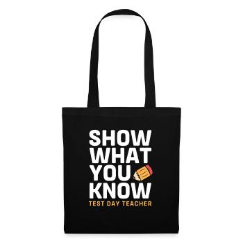 Exam Teacher Abi Abitur - Tote Bag - black - Front