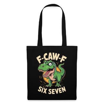 Dino Roar F-Caw-F Six Seven - Tote Bag - black - Front