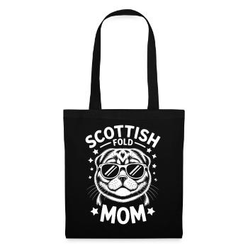 Scottish Folding Cats Scottish Fold Gift - Tote Bag - black - Front