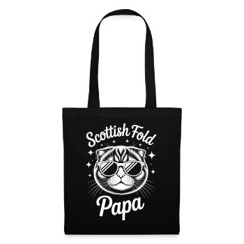 Scottish Folding Cats Scottish Fold Gift - Tote Bag - black - Front
