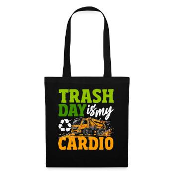 Garbage Day is my favorite day - Tote Bag - black - Front
