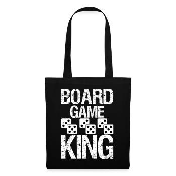 Board Game King - Tote Bag - black - Front