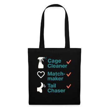 Adoption Day Pet Rescue Shelter - Tote Bag - black - Front