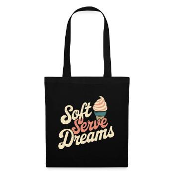 Retro Eiscreme - Tote Bag - black - Front