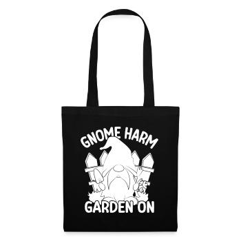 Gnome Costume Men Gnome Harm Garden On Gnome - Tote Bag - black - Front