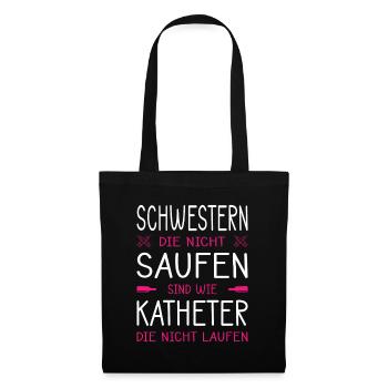 Infirmière Cadeaux Infirmière Infirmière Drôle - Sac en tissu - noir - Devant