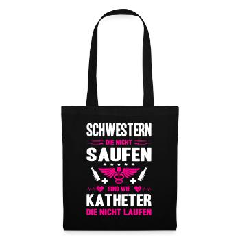 Nurse Gifts Nursing Funny Nurse - Tote Bag - black - Front