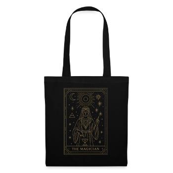 Mystic Tarot Card The Magician Design - Tote Bag - black - Front