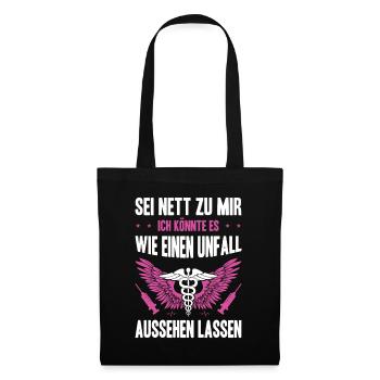 Nurse Gifts Nursing Funny Nurse - Tote Bag - black - Front