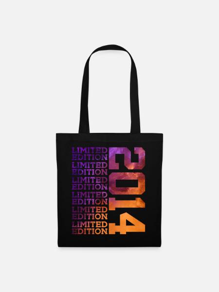 12 Jahre LIMITED EDITION 2014 12. Geburtstag - Stoffbeutel - Schwarz