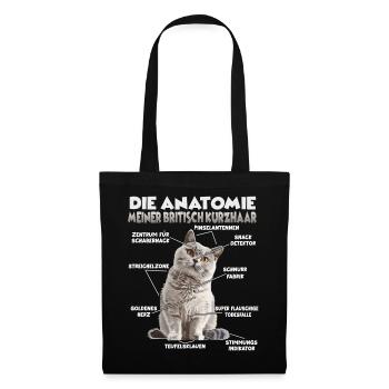British Shorthair T | Cat Holder T British Short - Tote Bag - black - Front