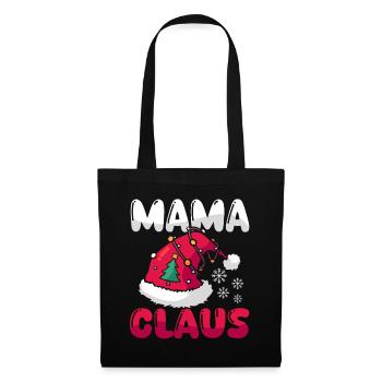 Noël Maman Noël - Sac en tissu - noir - Devant