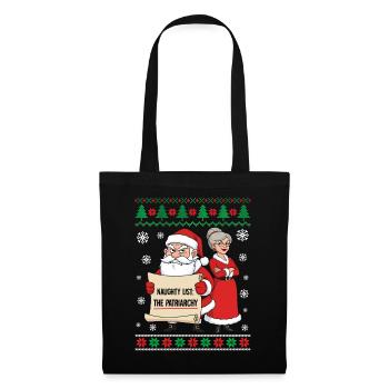 Liste des Vilains Le Patriarcat - Sac en tissu - noir - Devant