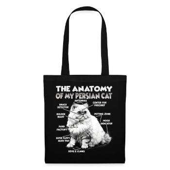Cute Cats Women Motif Cats Saying - Tote Bag - black - Front