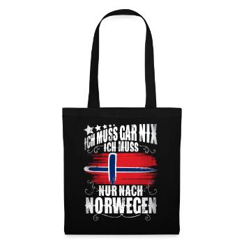 Norway - Tote Bag - black - Front