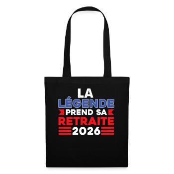 Retired in 2026 The Legend Retires 2026 - Tote Bag - black - Front