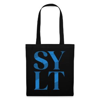 Vacances en mer du Nord SYLT Island Wadden Sea Fun - Sac en tissu - noir - Devant