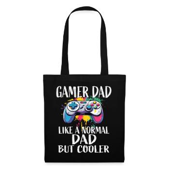 Manette Gamer Dad - Sac en tissu - noir - Devant