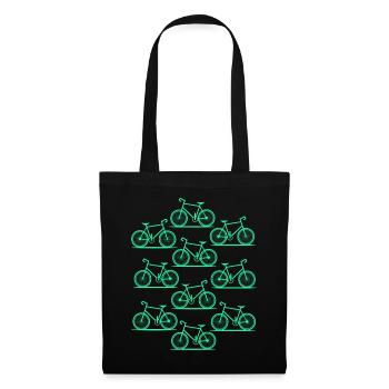 Bicycle - Tote Bag - black - Front
