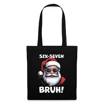 Père Noël Six Sept - Sac en tissu - noir - Devant